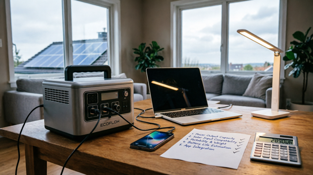 Como escolher gerador de energia portátil para casa - checklist e calculadora