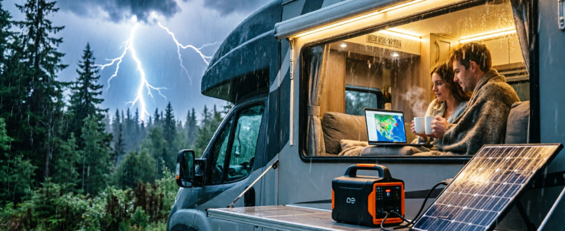 Motorhome e El Niño: Guia de Sobrevivência e Energia em Crises 2026